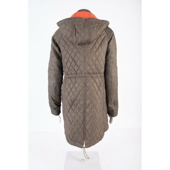 Vince Camuto Womens Olive Green Quilted Jacket - Picture 4 of 7